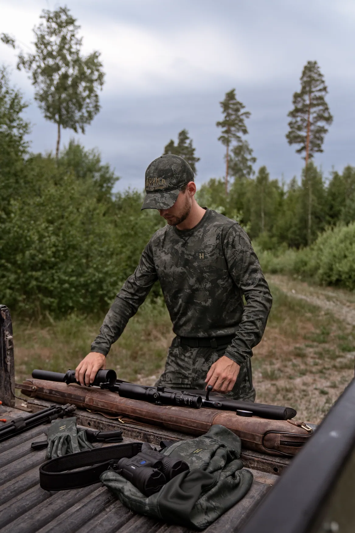 Harkila majca Noctyx camo AXIS MSP boja crna,vel.XL – Harkila – Lovački Džemperi/Duksevi/Majice – slika 5