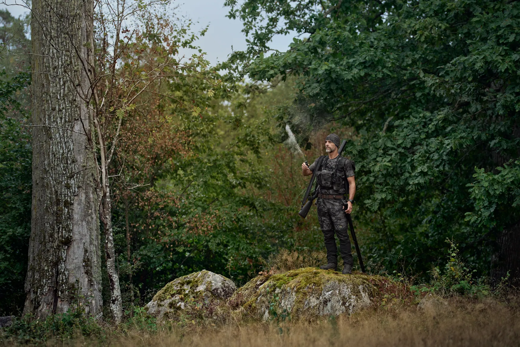 Harkila majca NOCTYX camo S/S AXIS MSP boja crna, vel.2XL – Harkila – Lovački Džemperi/Duksevi/Majice – slika 9