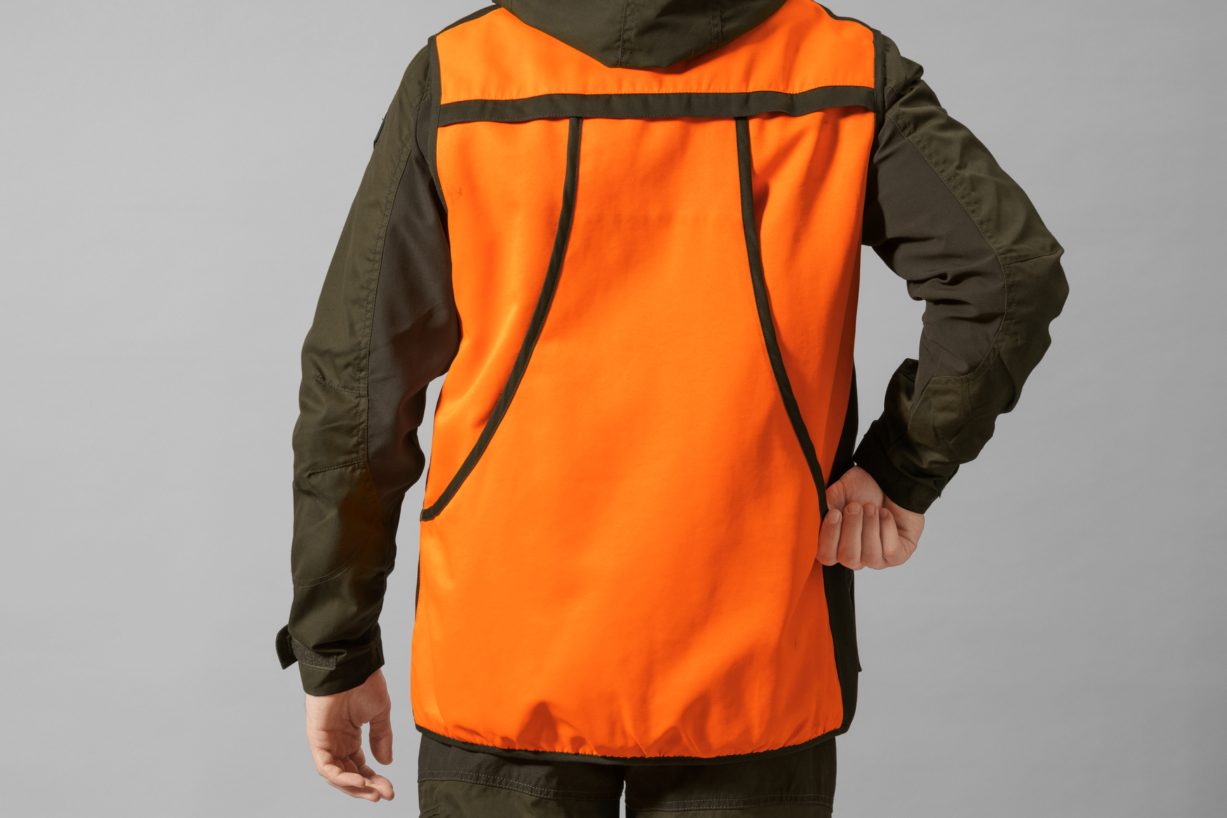 Seeland Travo prsluk Hi-vis, boja narandzasta, vel. L – Harkila – Lovački Prsluci – slika 7
