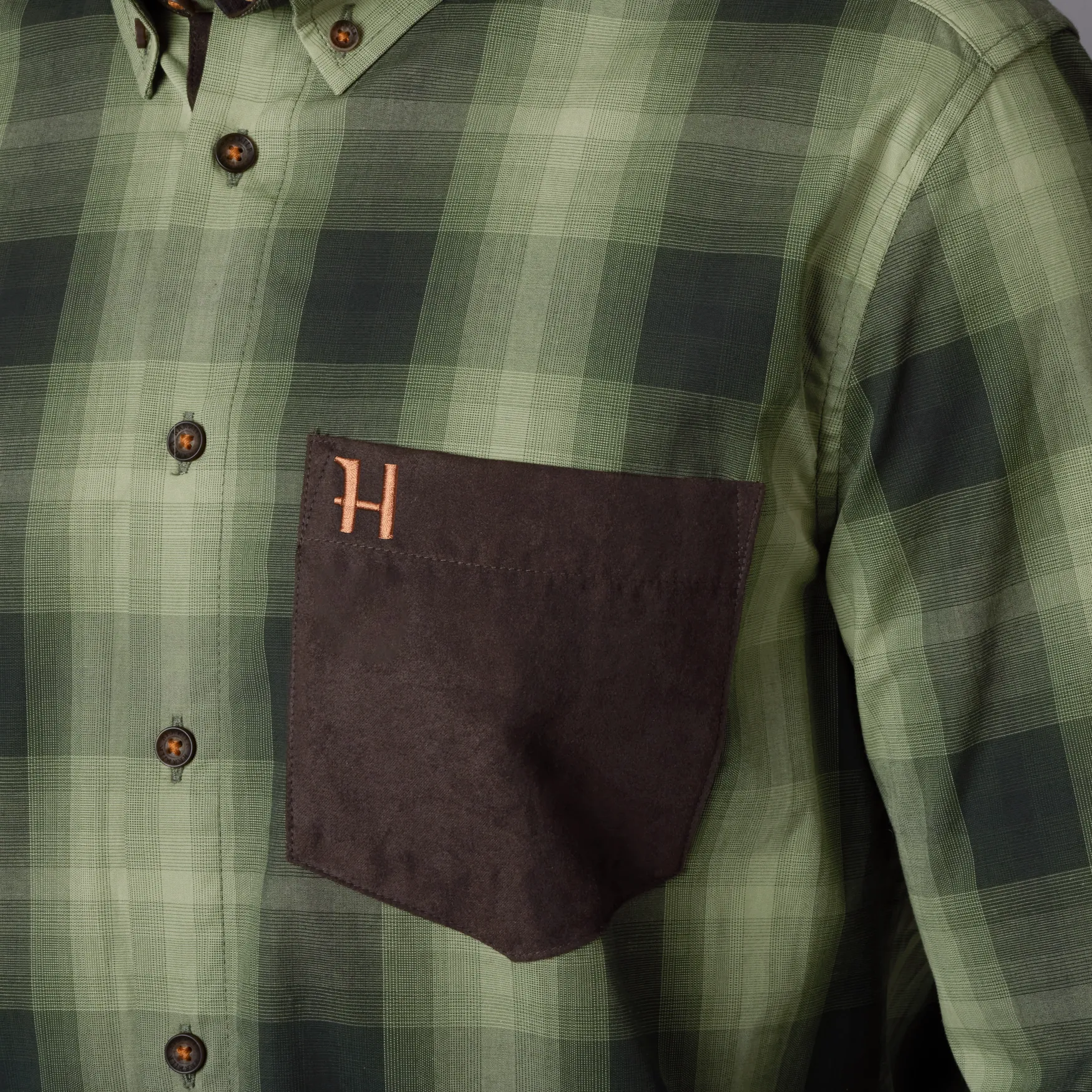 Harkila kosulja Akkan boja Duffel green, vel. 3XL – Harkila – Lovačke Košulje – slika 3