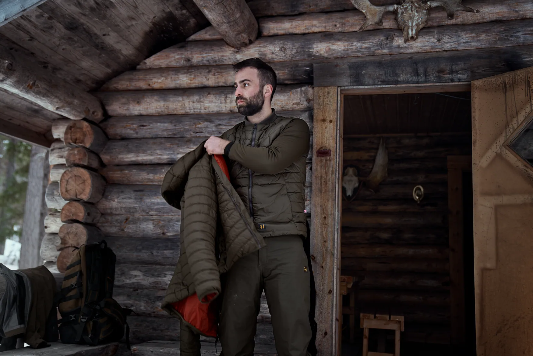 Harkila prsluk Logmar Insulated boja Willow green, vel. 54 – Harkila – Lovački Prsluci – slika 8