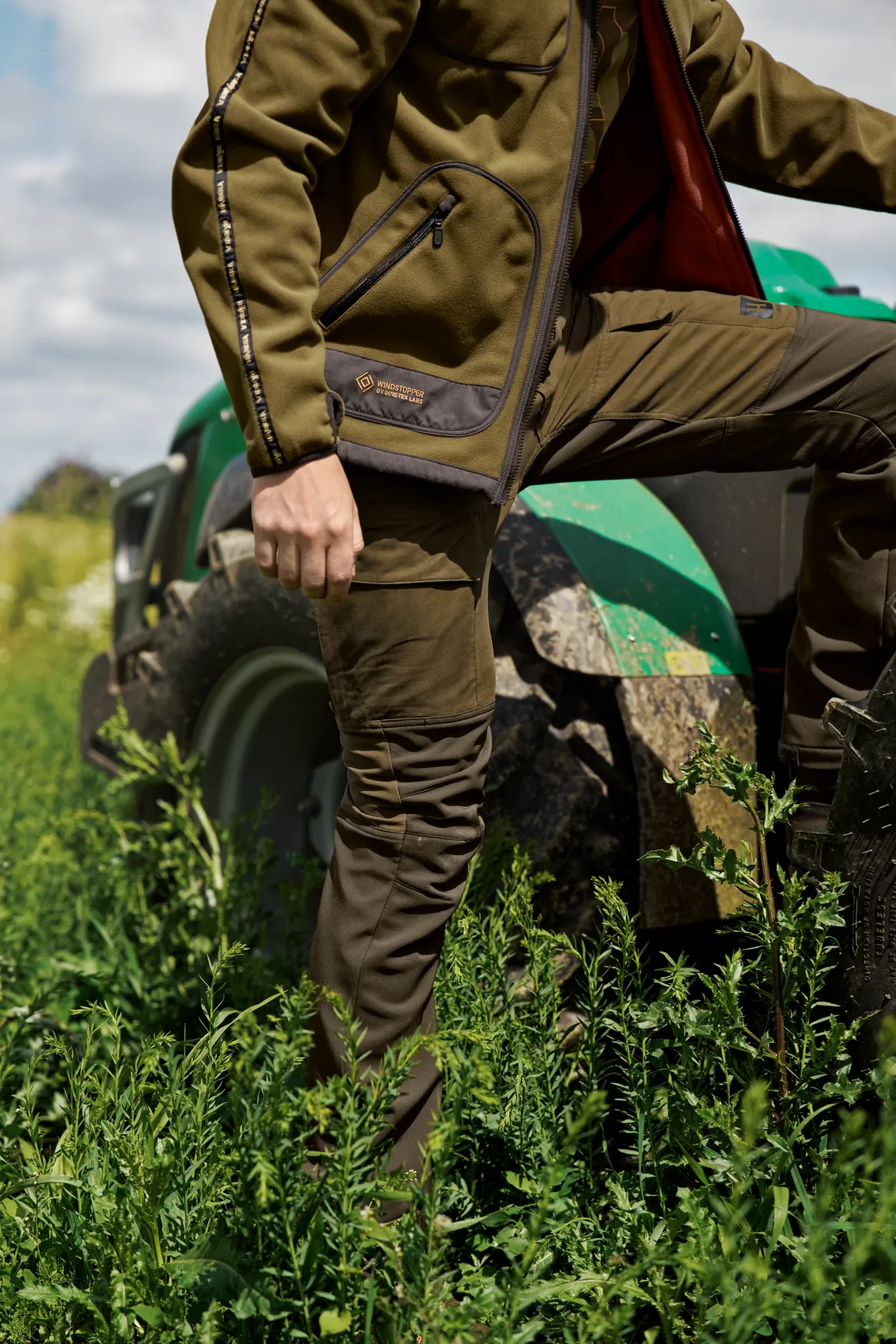 Harkila pantalone Scandinavian boja Dark olive/Willow green vel.54 – Harkila – Lovačke Pantalone – slika 10
