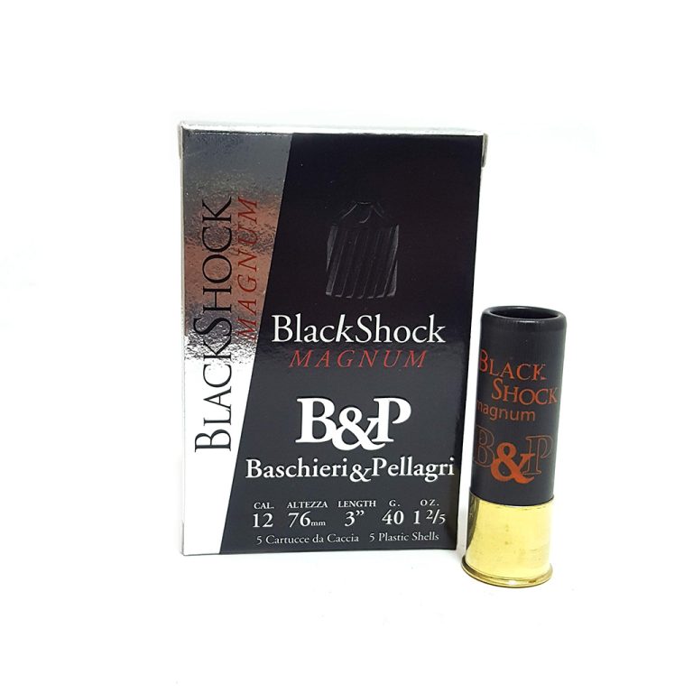 Lovački metak B&P Big game black shock Magnum 12/76 40g – Baschieri & Pellagri