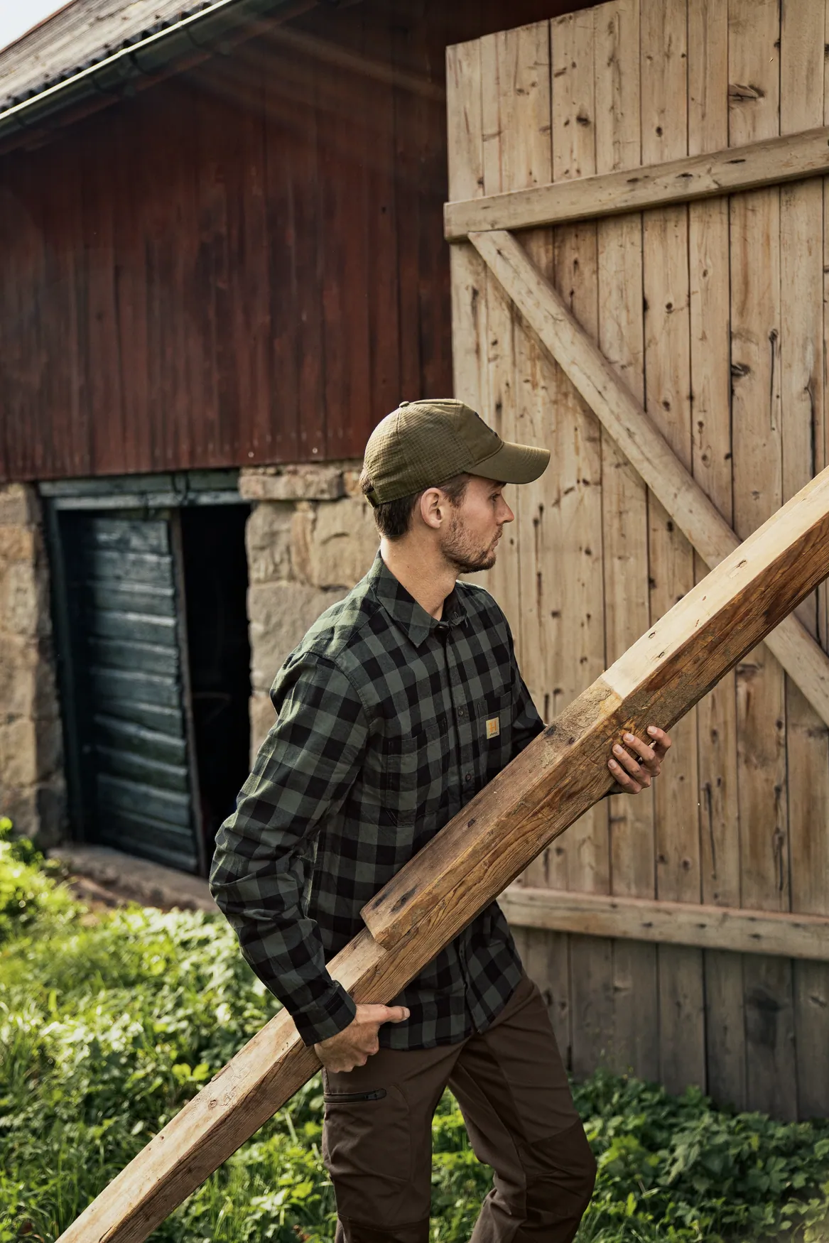 Harkila kosulja Scandinavian L/S boja zelena, vel. 4XL – Harkila – Lovačke Košulje – slika 5