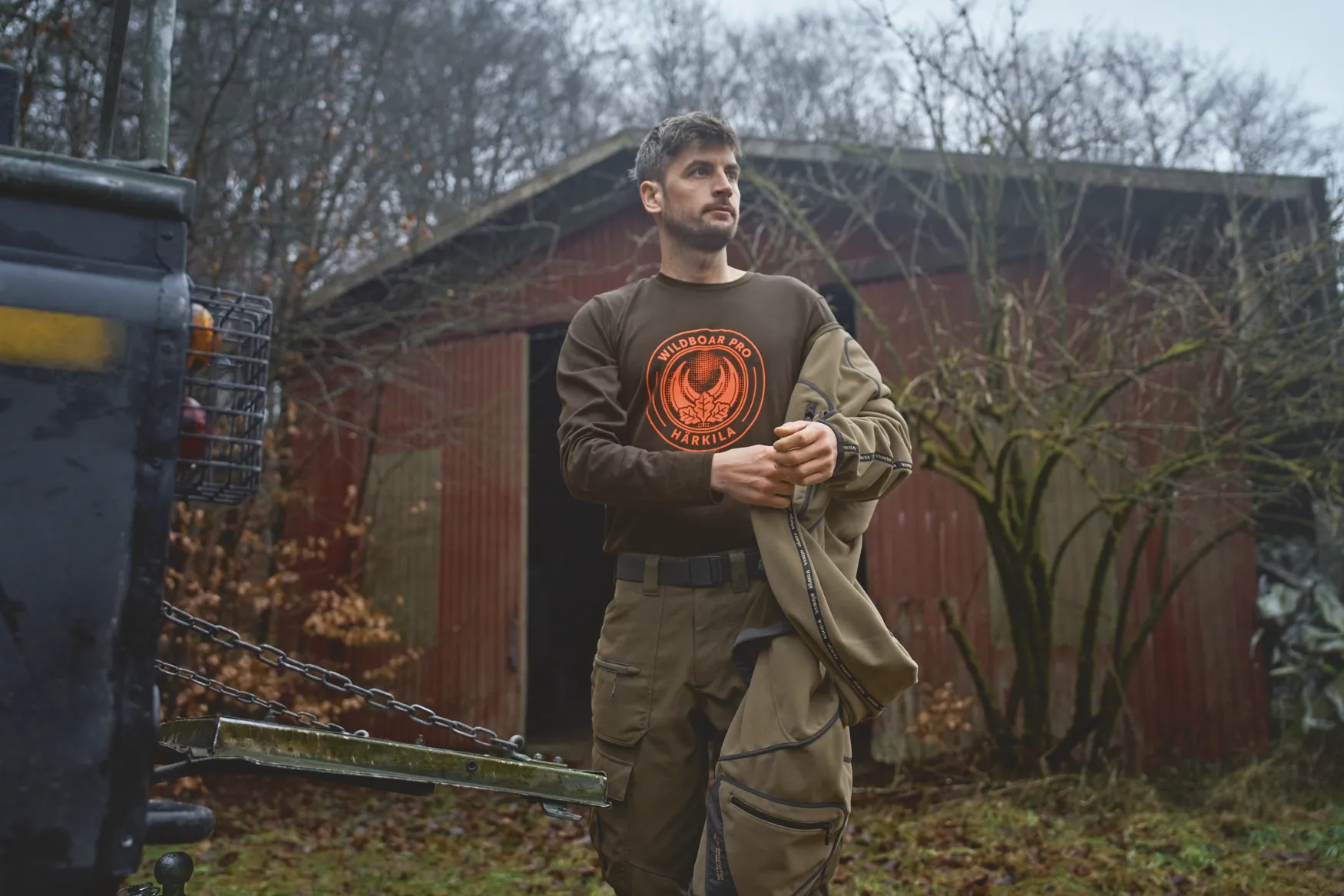 Harkila majca Game L/S boja braon,vel.L – Harkila – Lovački Džemperi/Duksevi/Majice – slika 7
