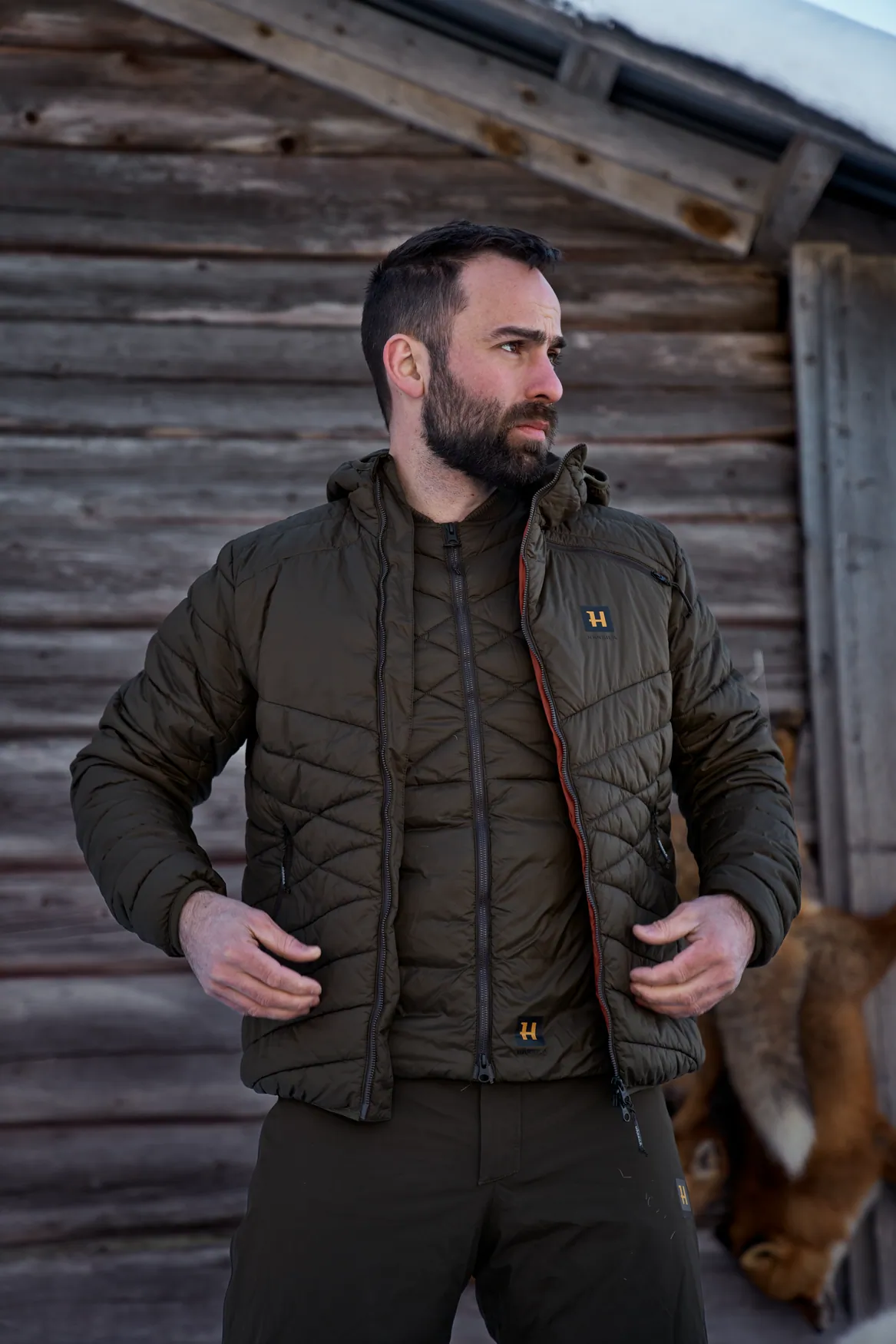Harkila prsluk Logmar Insulated boja Willow green vel.56 – Harkila – Lovački Prsluci – slika 9