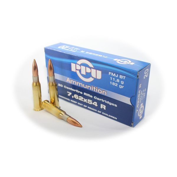 Karabinski metak PPU 7,62x54 R PPU 11,70g/180gr – PPU