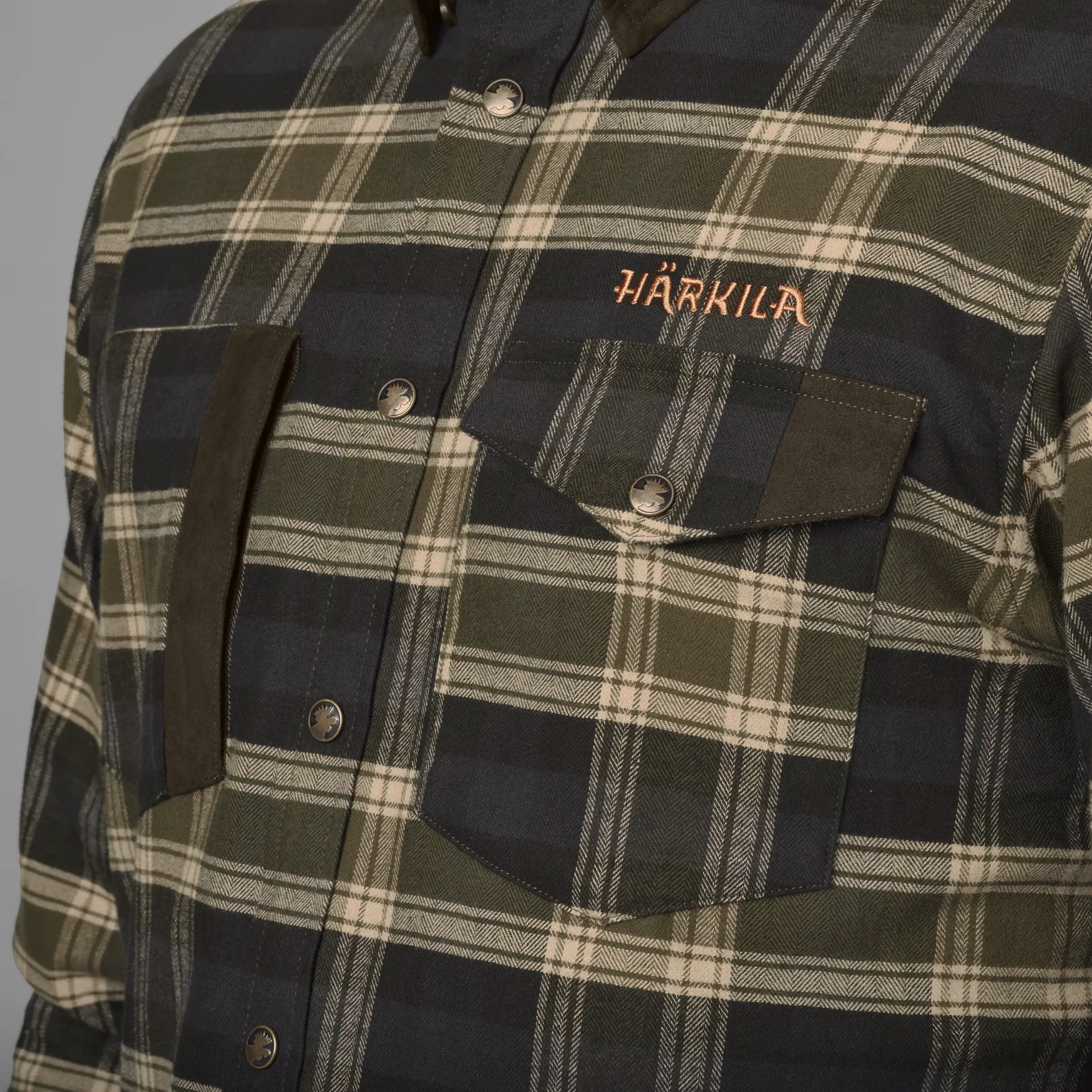 Harkila kosulja Aivak L/S boja braon, vel. 2XL – Harkila – Lovačke Košulje – slika 4