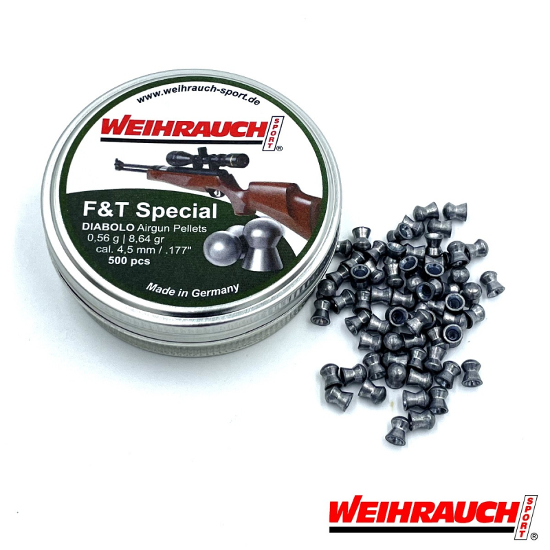 Dijabole F&T Exact cal.4,5mm 1/500 – Weihrauch