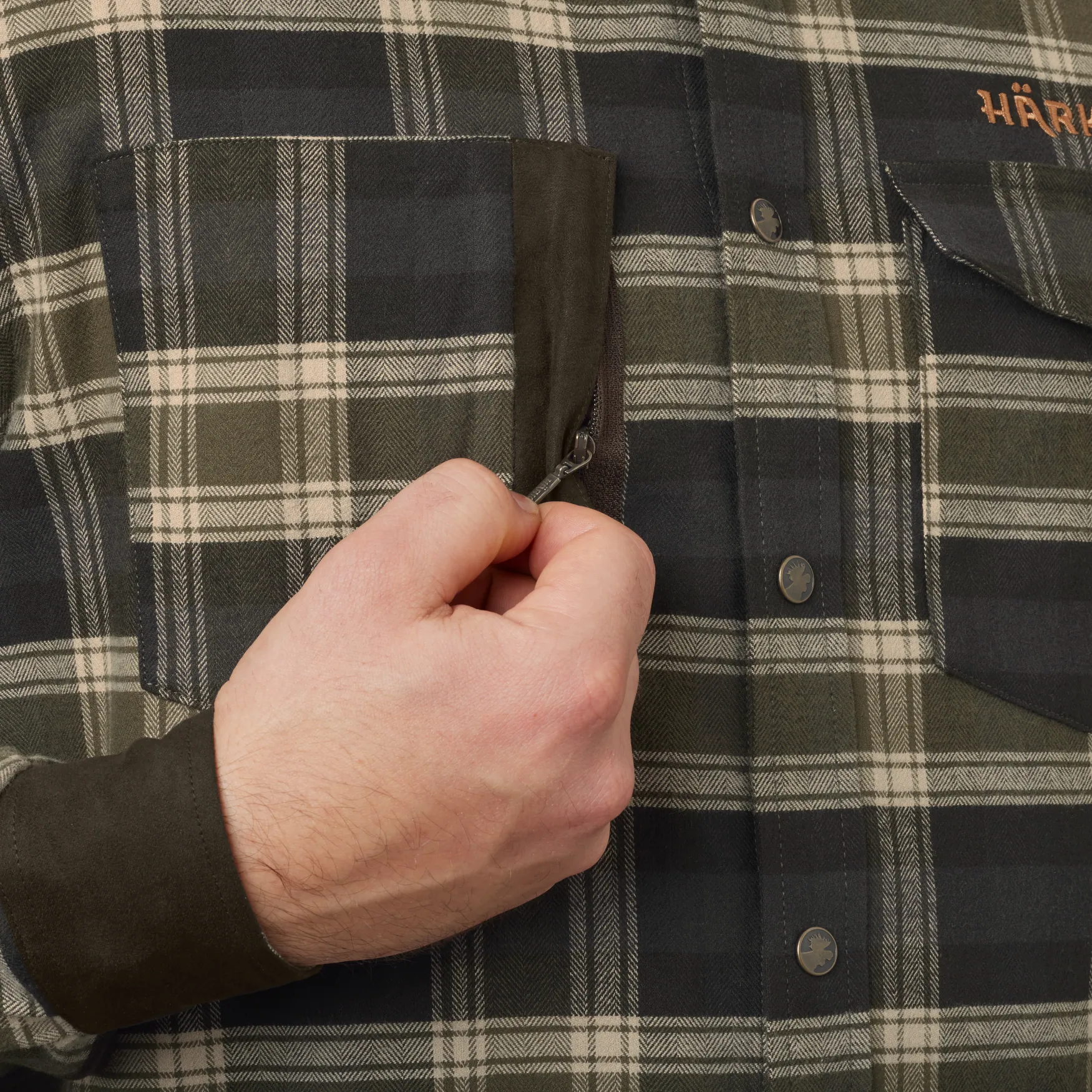 Harkila kosulja Aivak L/S boja braon, vel. 2XL – Harkila – Lovačke Košulje – slika 5