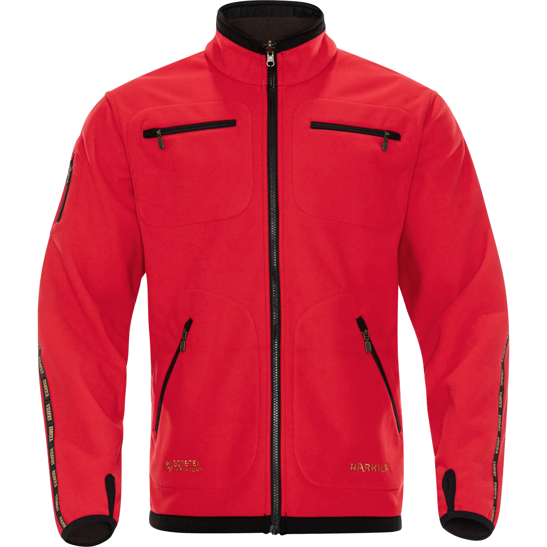 Harkila jakna Kamko Fleece boja braon/crvena, vel.XXL – Harkila – Lovačke Jakne/Kabanice – slika 4