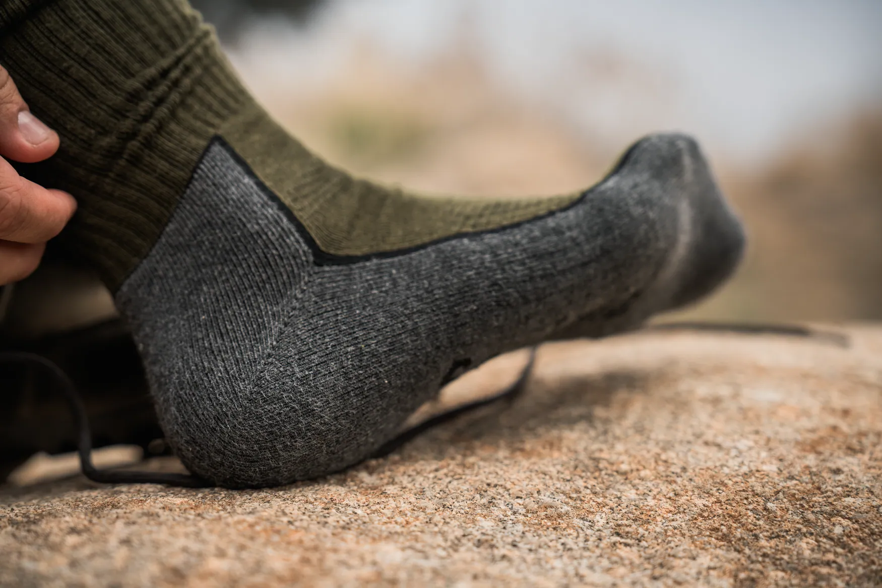 Seeland carape Field 3 para boja pino green/dark grey vel.43-46 – Harkila – Lovački Donji veš i Čarape – slika 6