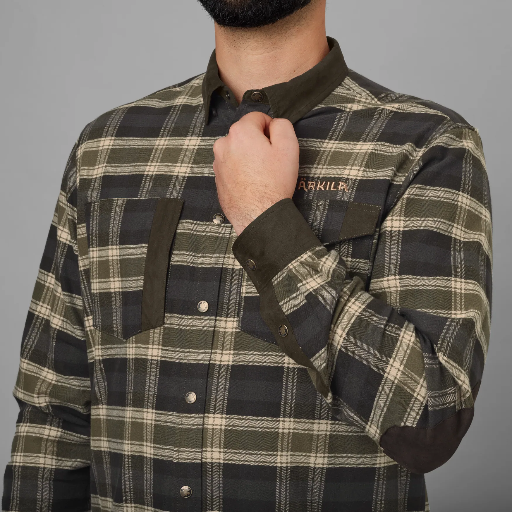 Harkila kosulja Aivak L/S boja braon, vel. 2XL – Harkila – Lovačke Košulje – slika 6
