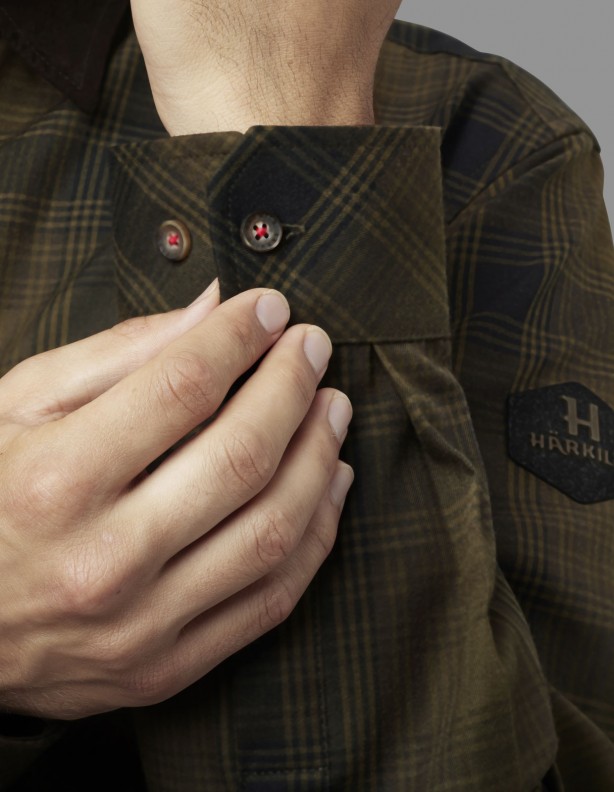 Harkila košulja Driven Hunt flannel boja Oliver green, vel. 4XL – Harkila – Lovačke Košulje – slika 3