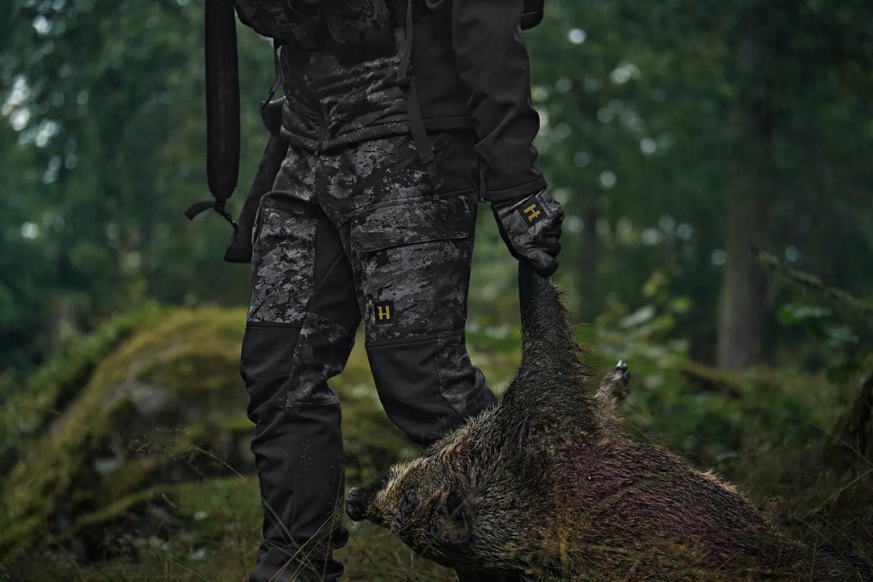 Harkila pantalone Noctyx camo AXIS MSP boja braon/crna ,vel.58 – Harkila – Lovačke Pantalone – slika 10