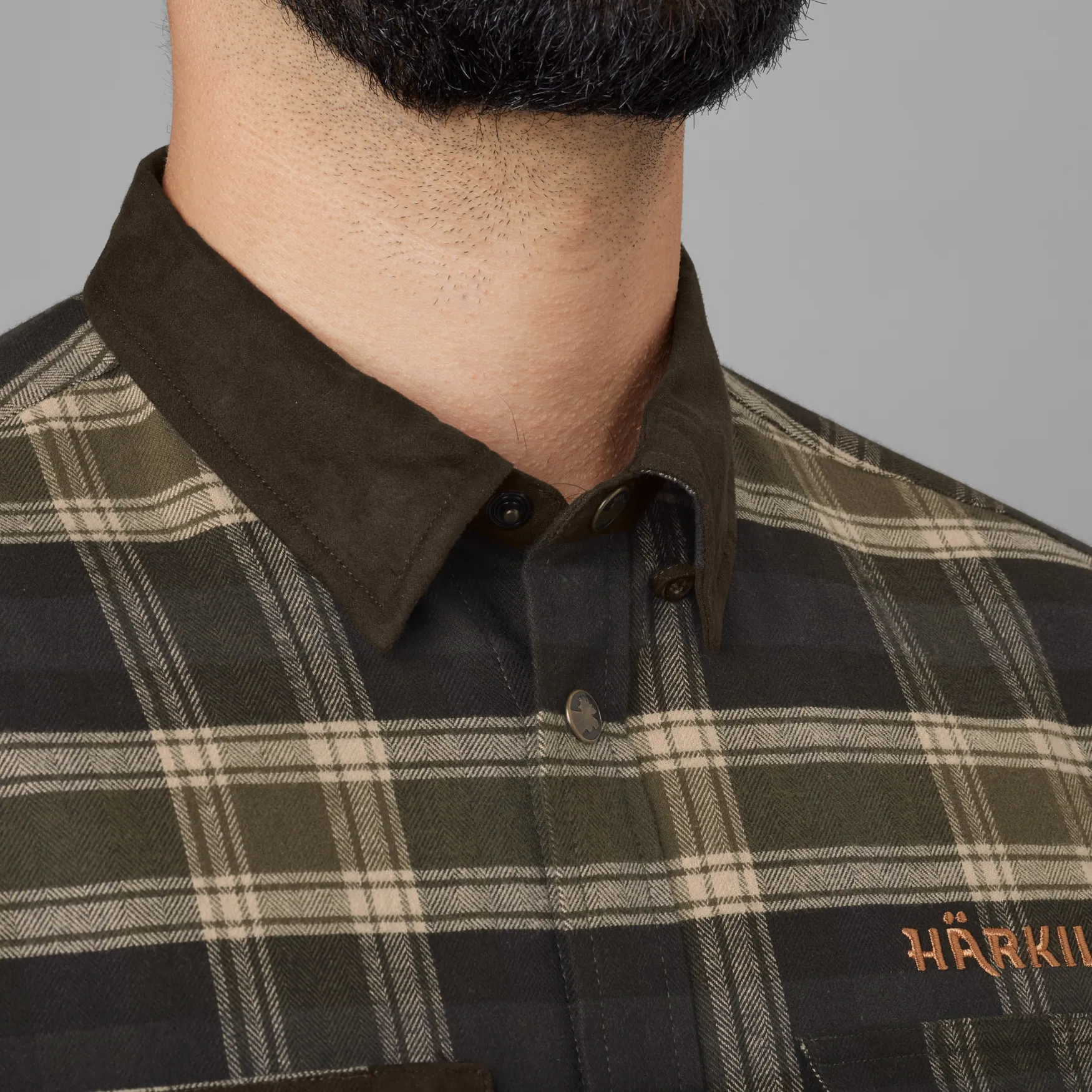 Harkila kosulja Aivak L/S boja braon, vel. 2XL – Harkila – Lovačke Košulje – slika 2