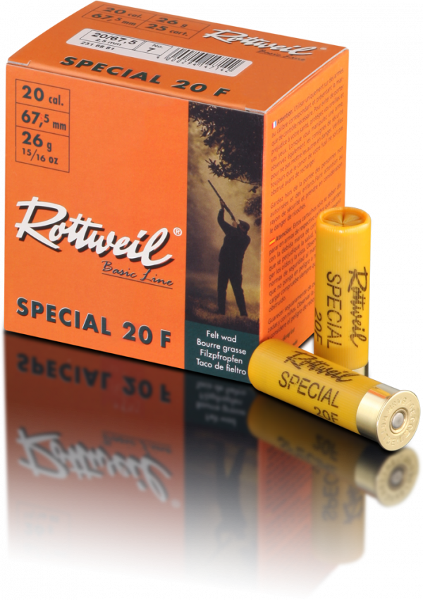Lovački metak Rottweil Special, cal 20  3,2mm  26g – ROTTWEIL