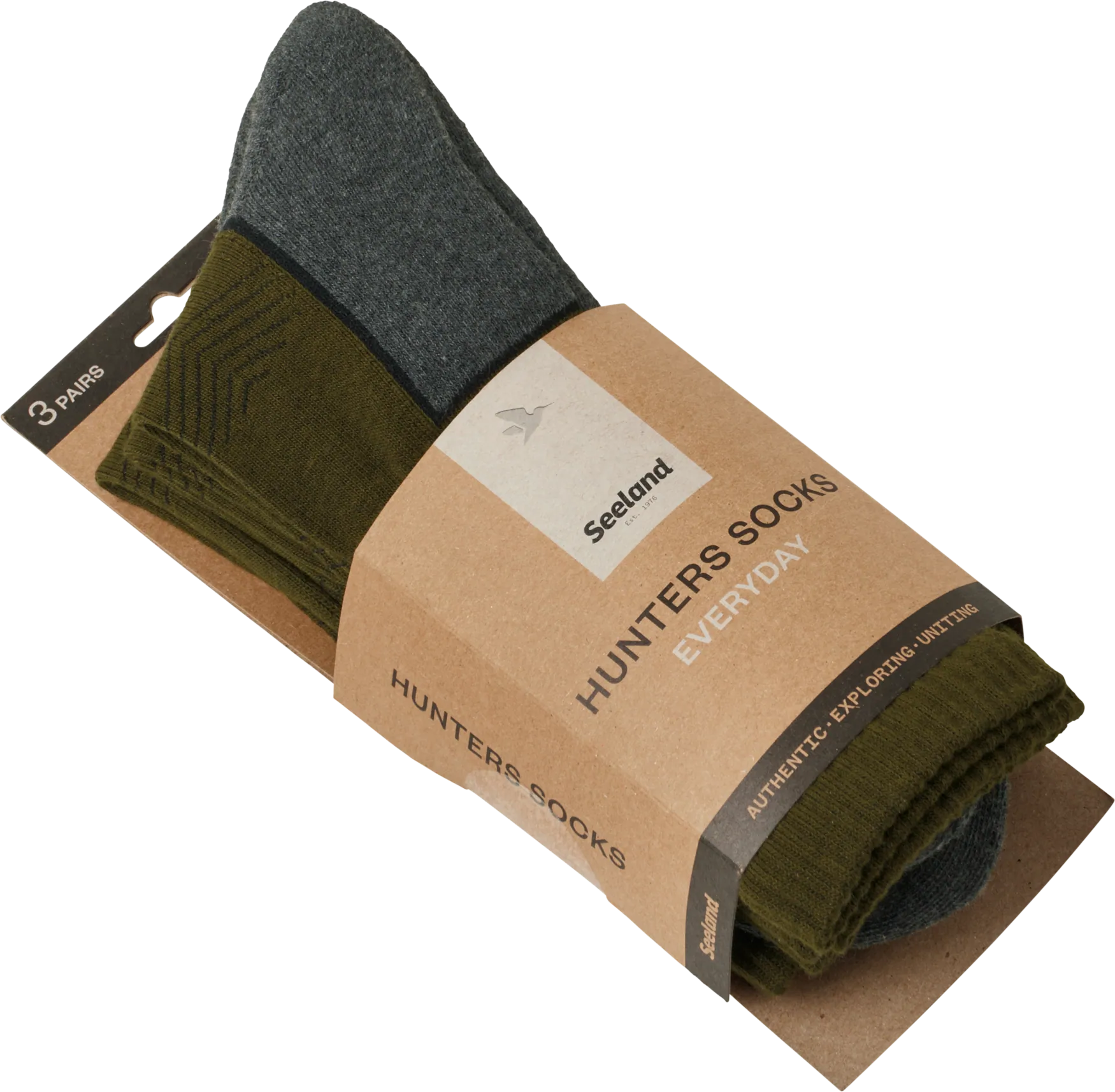 Seeland carape Field 3 para boja pino green/dark grey vel.43-46 – Harkila – Lovački Donji veš i Čarape – slika 4