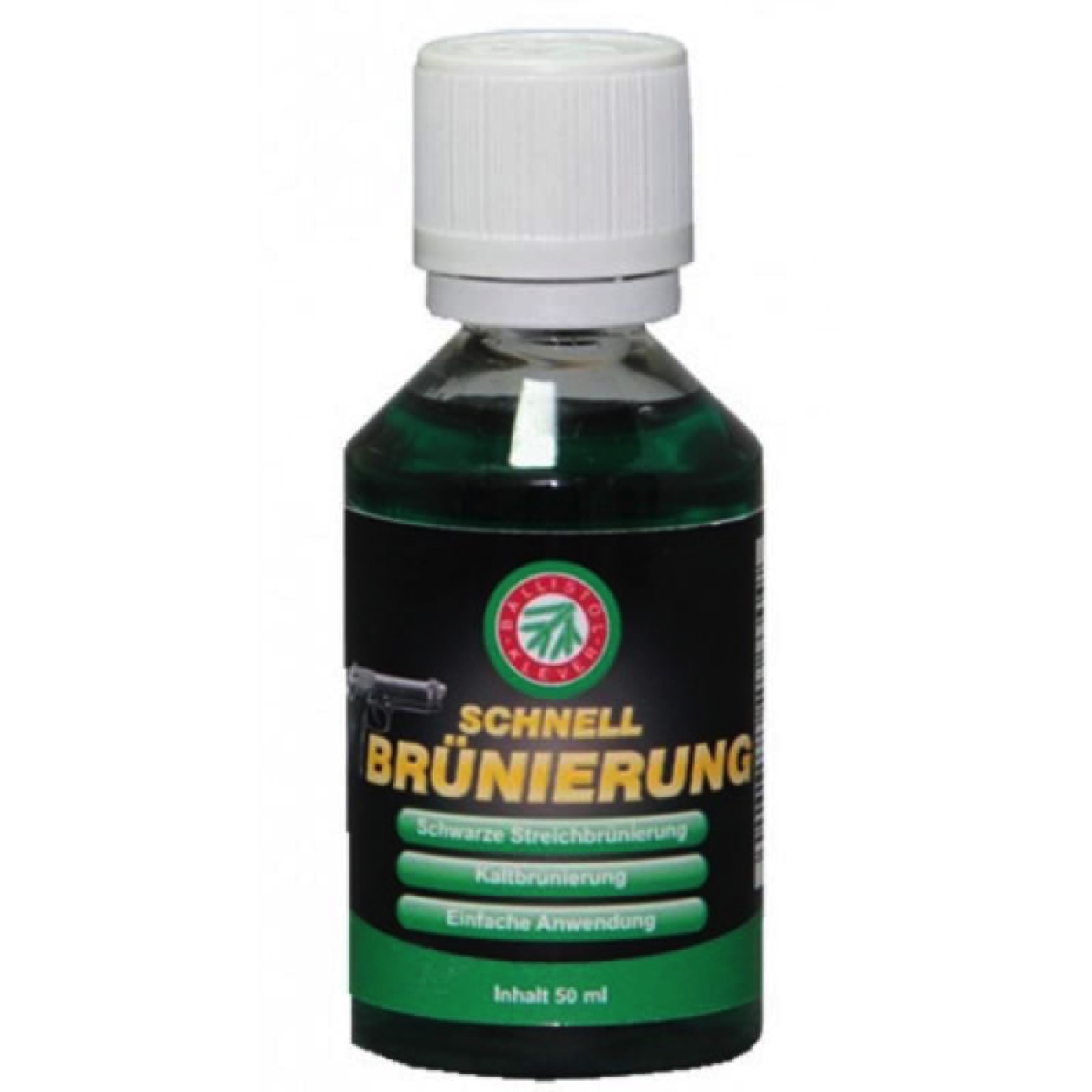 10400 Snelbronirung sredstvo za hladno bruniranje 50ml – Ballistol