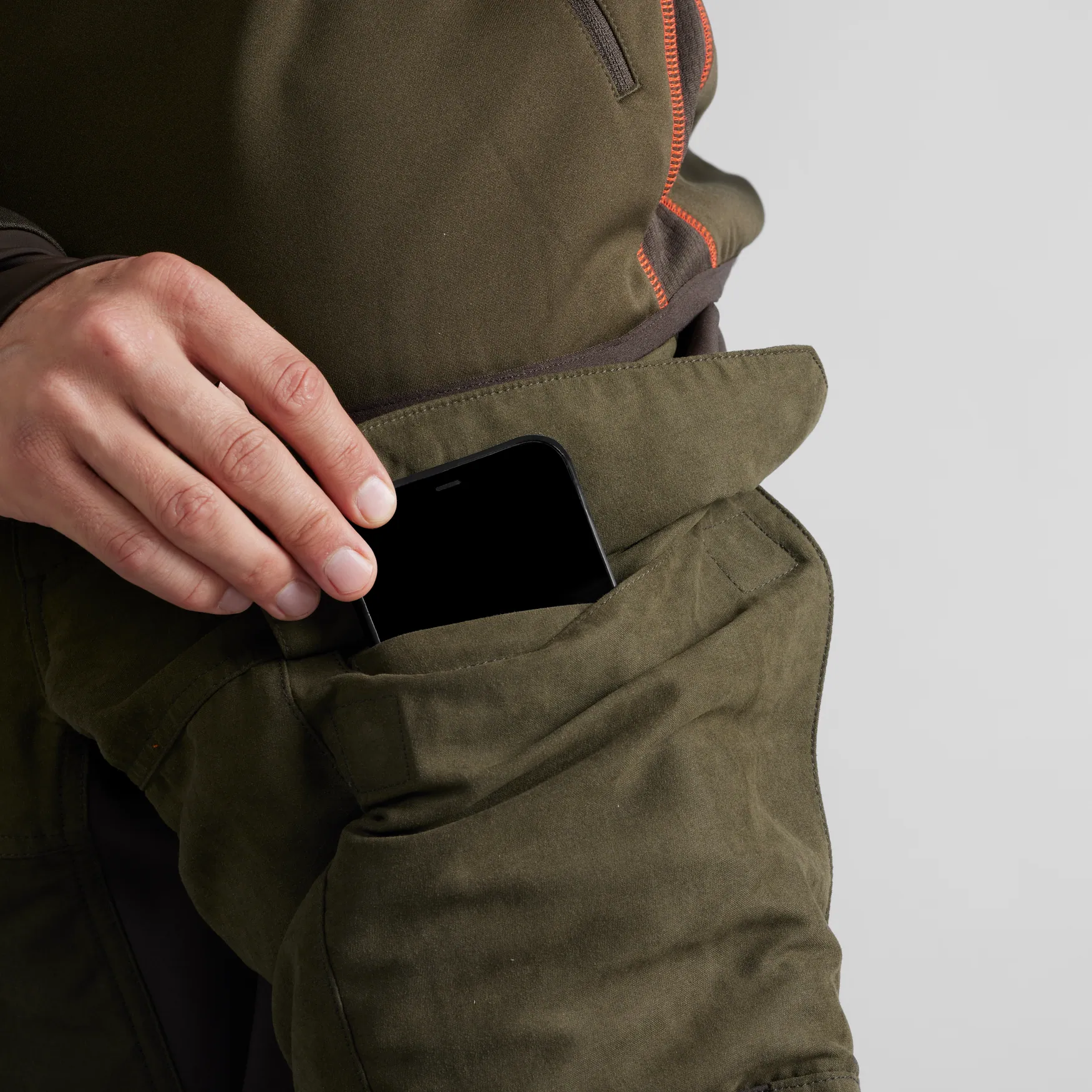 Harkila pantalone Scandinavian boja Dark antigue/bronze Willow green vel.52 – Harkila – Lovačke Pantalone – slika 3