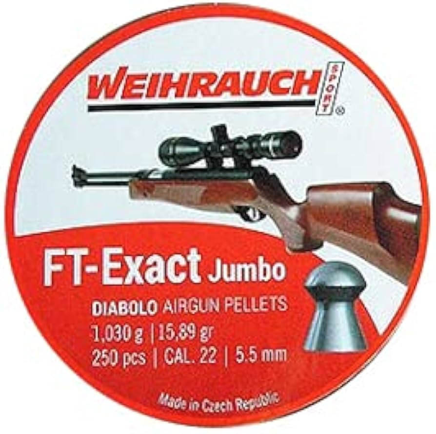 Dijabole F&T Exact Jumbo cal.5,5 1/250 – Weihrauch