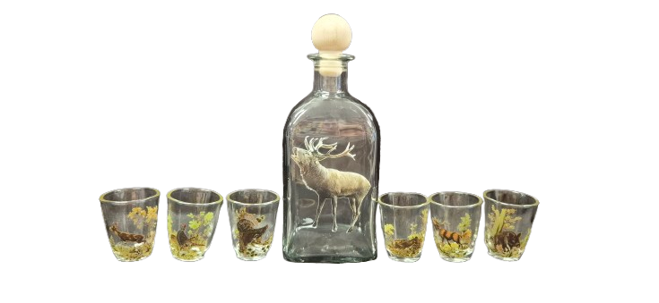 Lovački set čašica sa flašom – Fritzmann – Gift Shop – slika 1