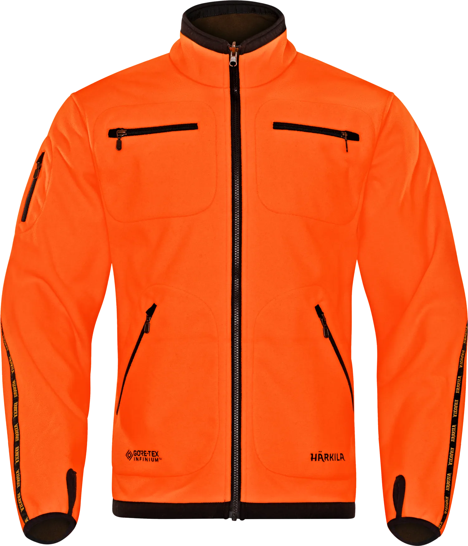 Harkila jakna Kamko Fleece boja braon/narandzasta , vel. 5XL – Harkila
