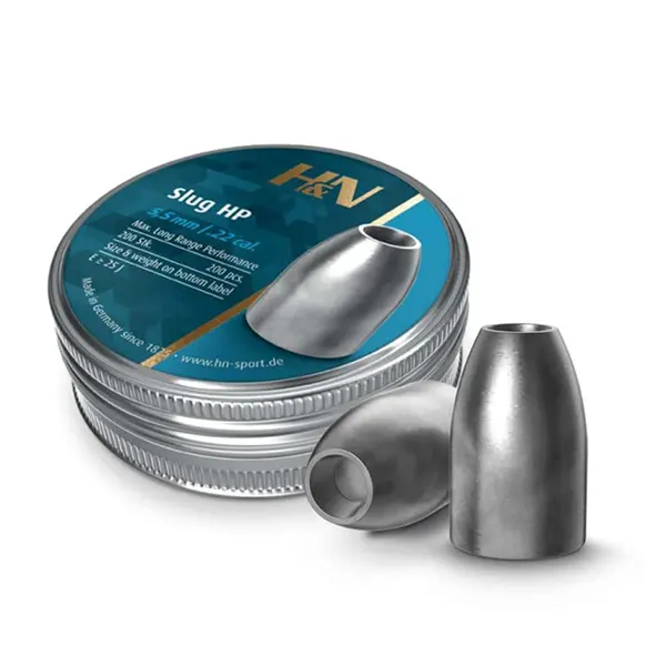 Dijabole H&N Slug HP 5,51 mm 217, 23 gr/200S – H&N Sport