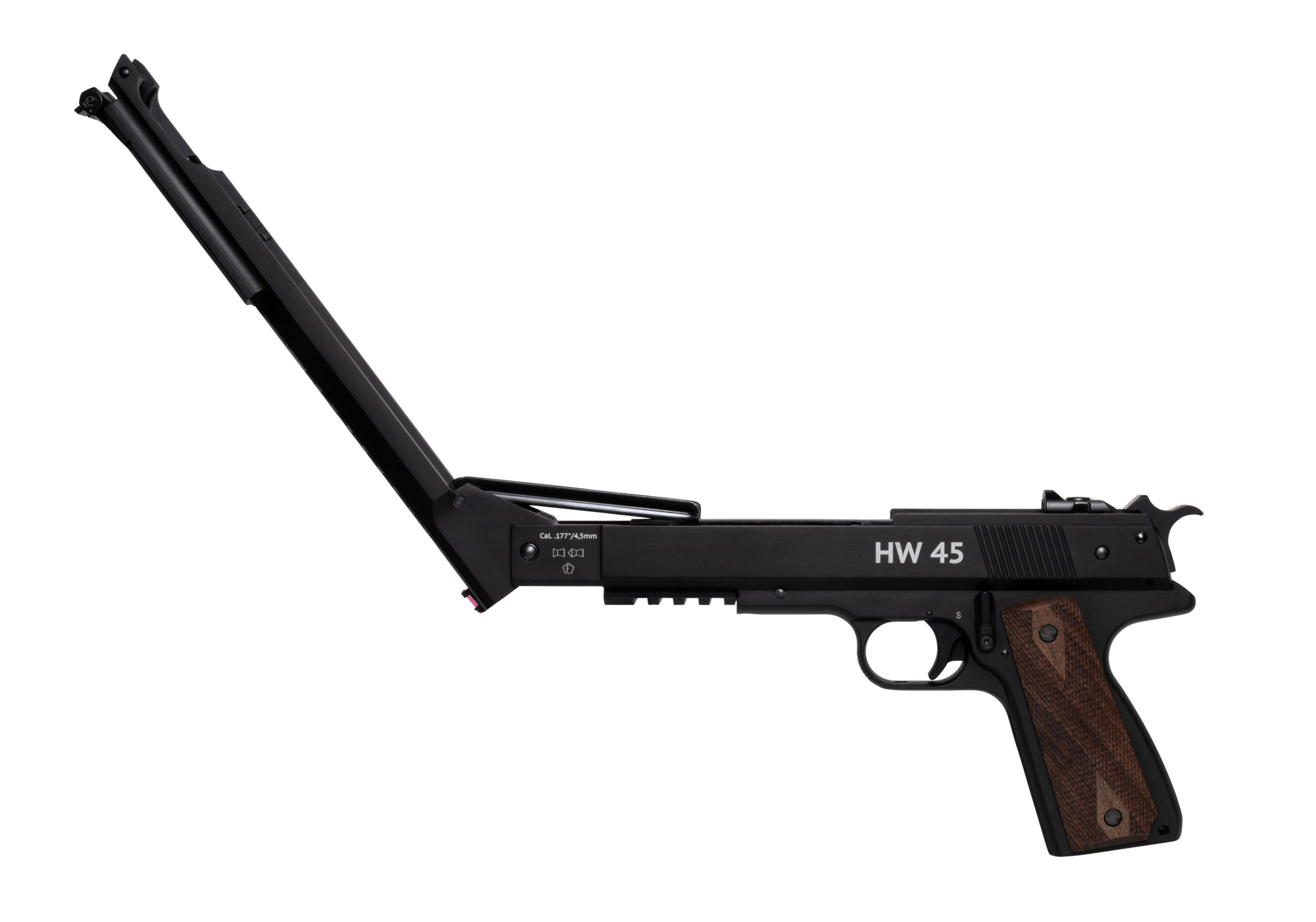 10.450000-00 Vazdušni pištolj Weihrauch HW45 cal.4,5mm nivo 1 125m/s, nivo 2 170m/s – Weihrauch – Vazdušni pištolji – slika 3