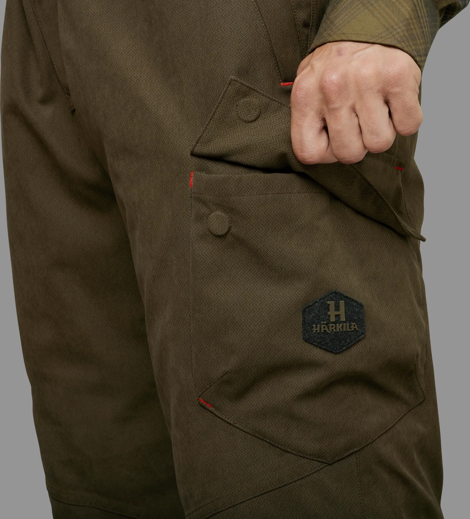 Harkila pantalone Driven Hunt HWS boja Willow green vel. 60 – Harkila – Lovačke Pantalone – slika 4