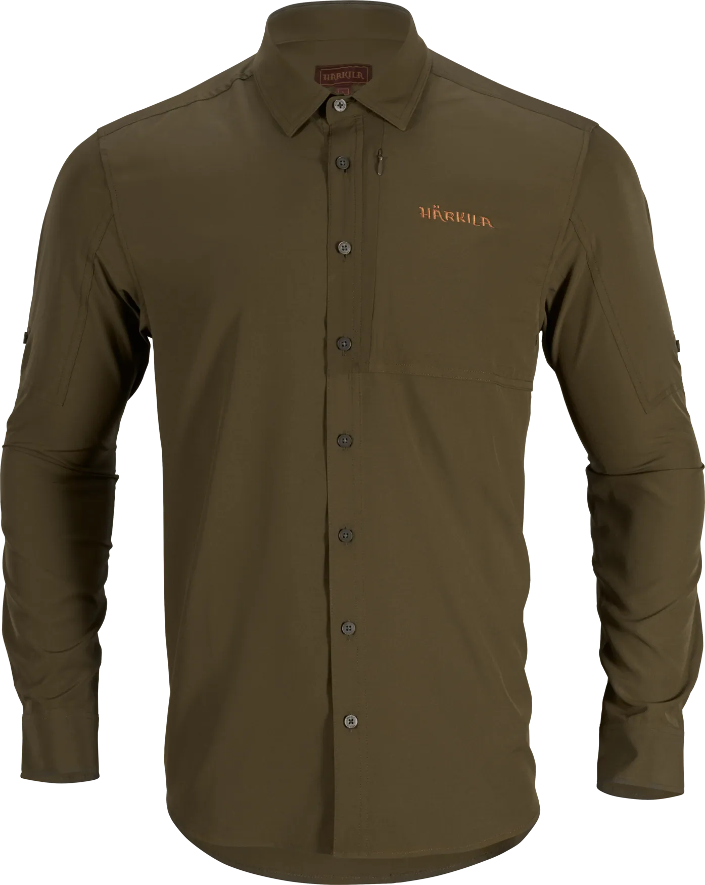 Harkila kosulja Trail L/S boja zelena,vel.2XL – Harkila