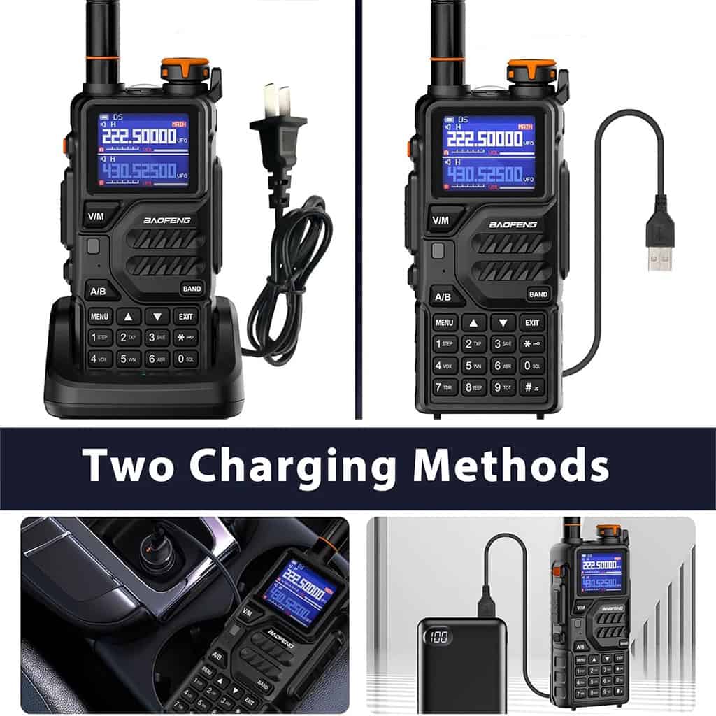 Radio stanice Baofenf K5+ – Baofeng tech – Lovačke Naočare/Antifoni/Kamere – slika 2