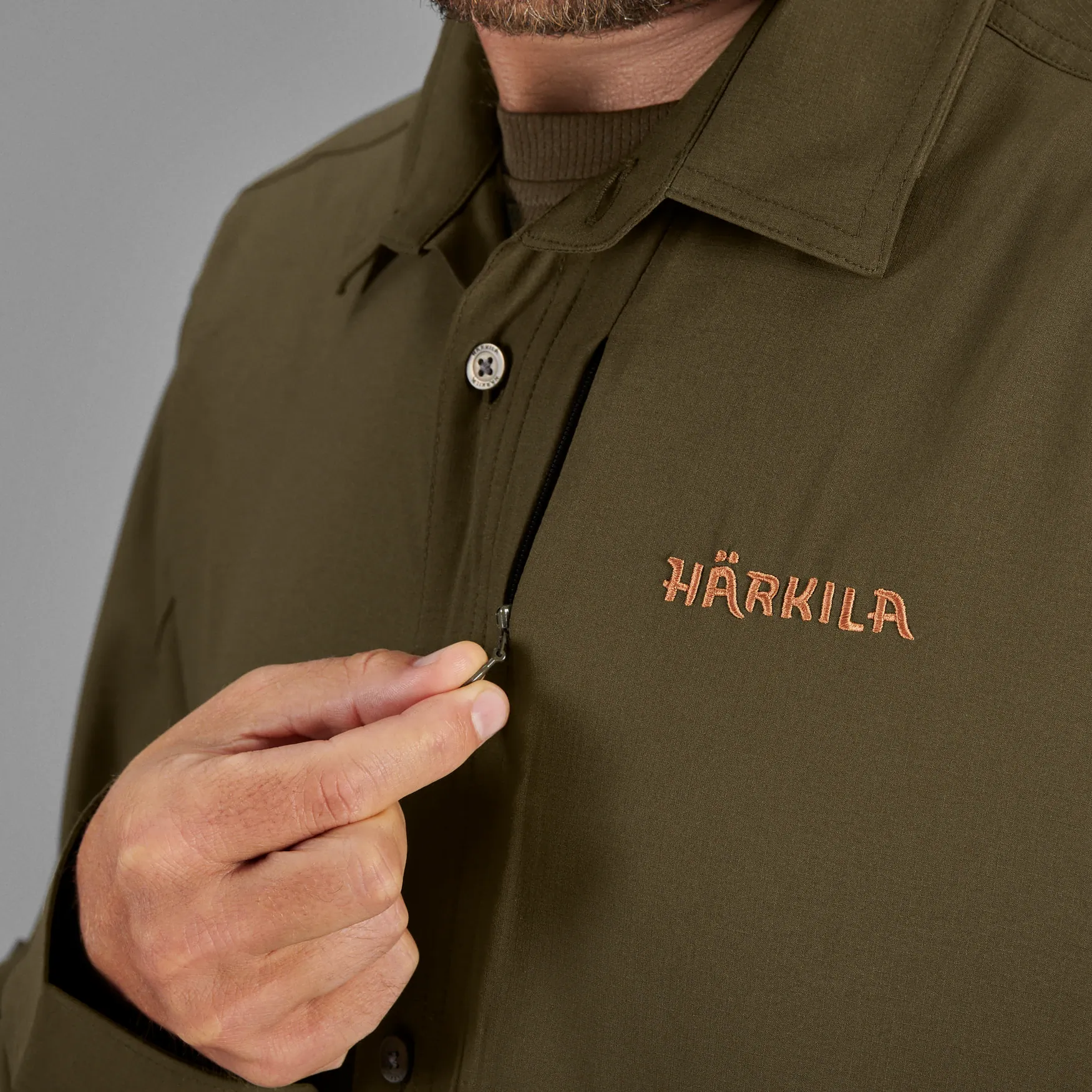 Harkila kosulja Trail L/S boja zelena, vel.XL – Harkila – Lovačke Košulje – slika 2