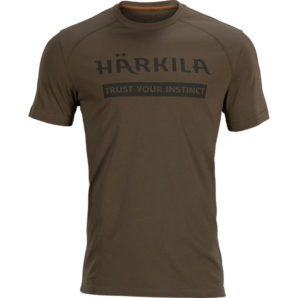 Harkila majca logo boja Willow green/Slate brown ,vel. L – Harkila