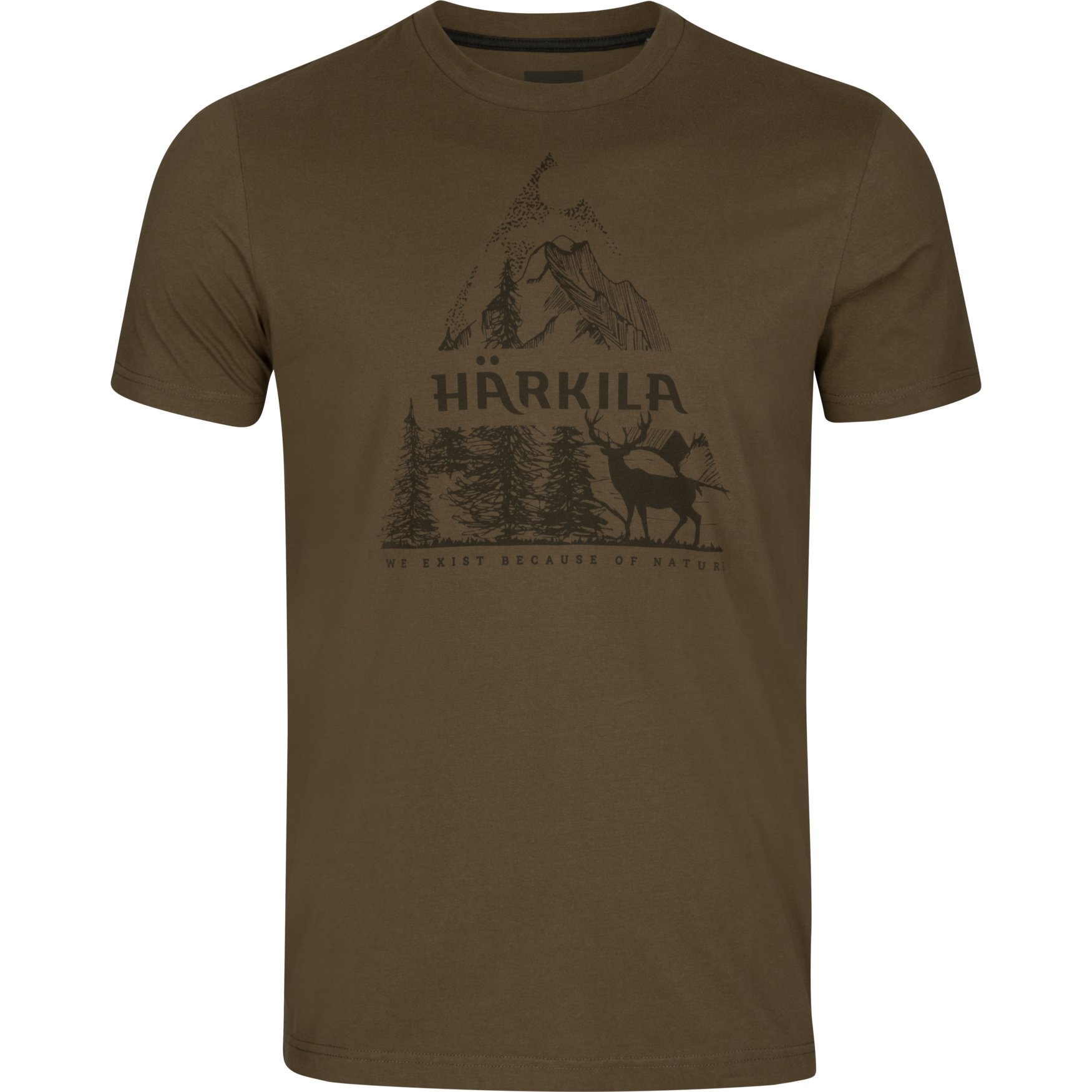 Harkila majca Nature S/S Willow green vel. L – Harkila