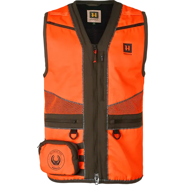 Harkila prsluk Wildboar Pro Blaze boja Orange blaze/brown, vel. 2XL – Harkila
