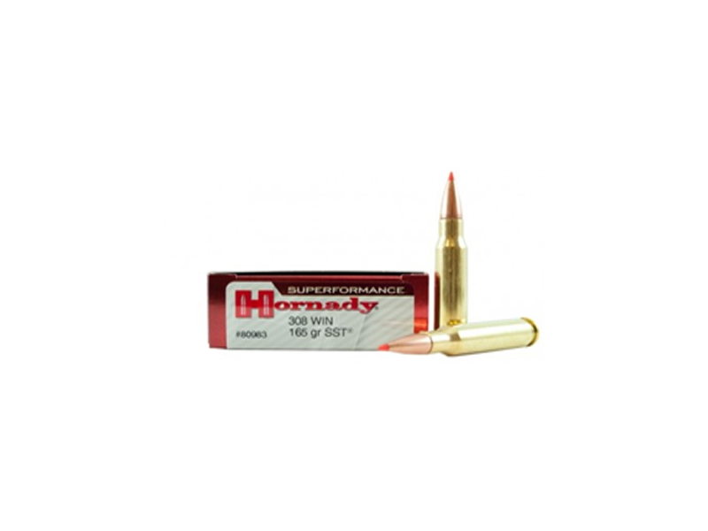 LH100070 Karabinska municija 308WIN 165GR SST-10, 7g – HORNADY