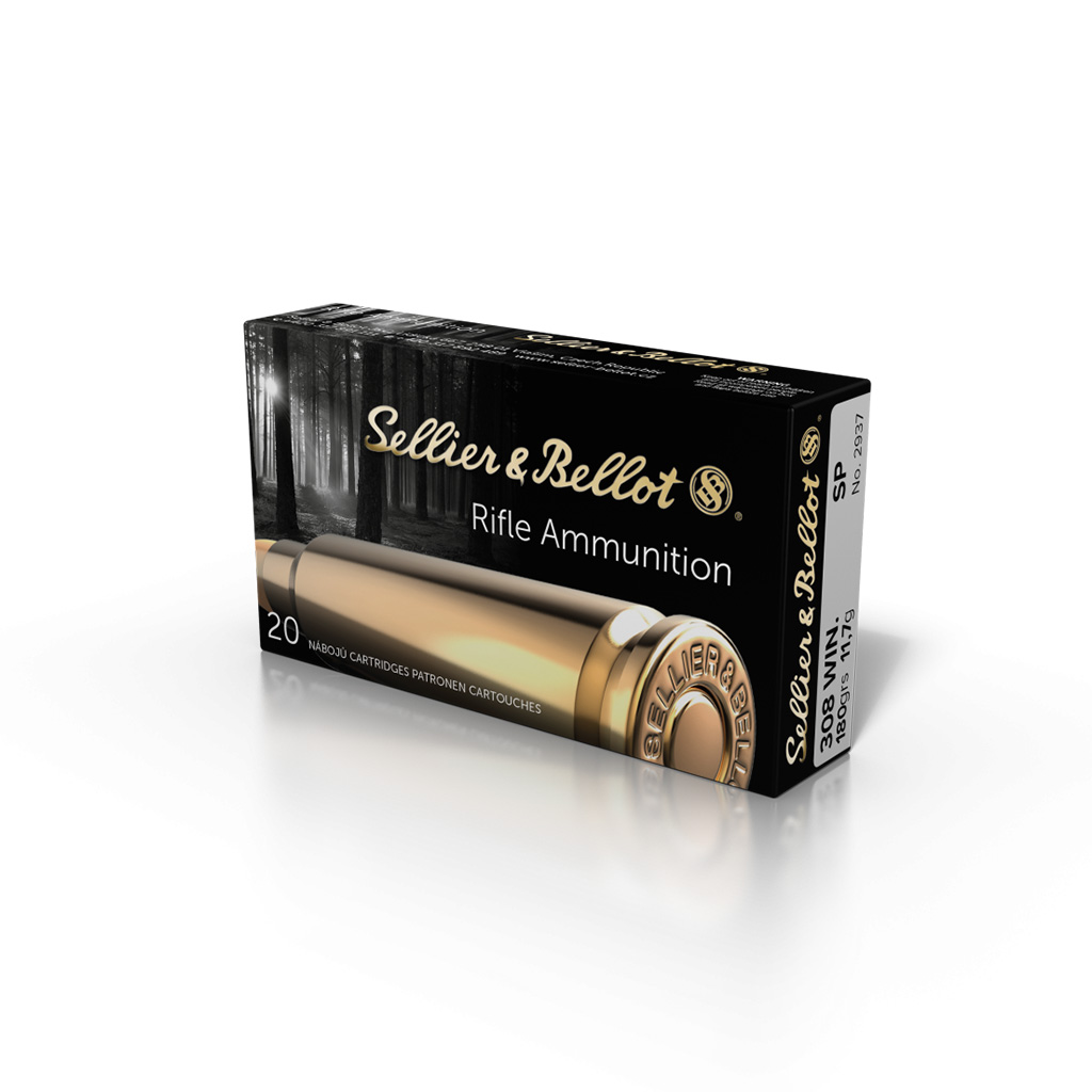 Karabinska municija Bellot 308 Win SP 180gr 11,7g – Sellier&Bellot