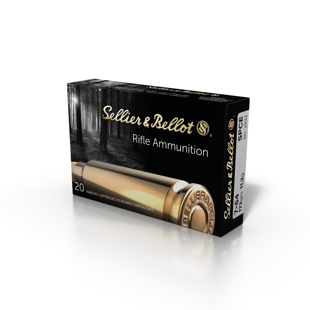 Karabinska municija Bellot 7x64 Spce 173gr 11,2 g – Sellier&Bellot