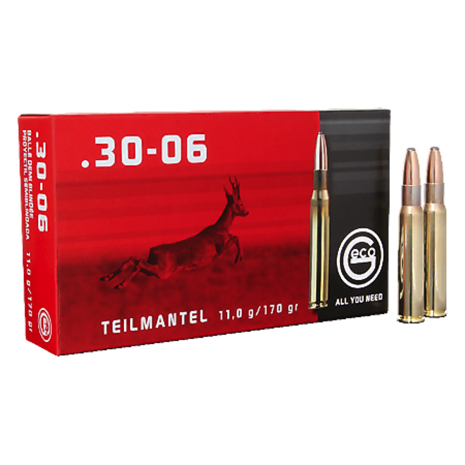 Karabinski metak GECO plus 30-06 Teilmantel 11g/170gr – GECO