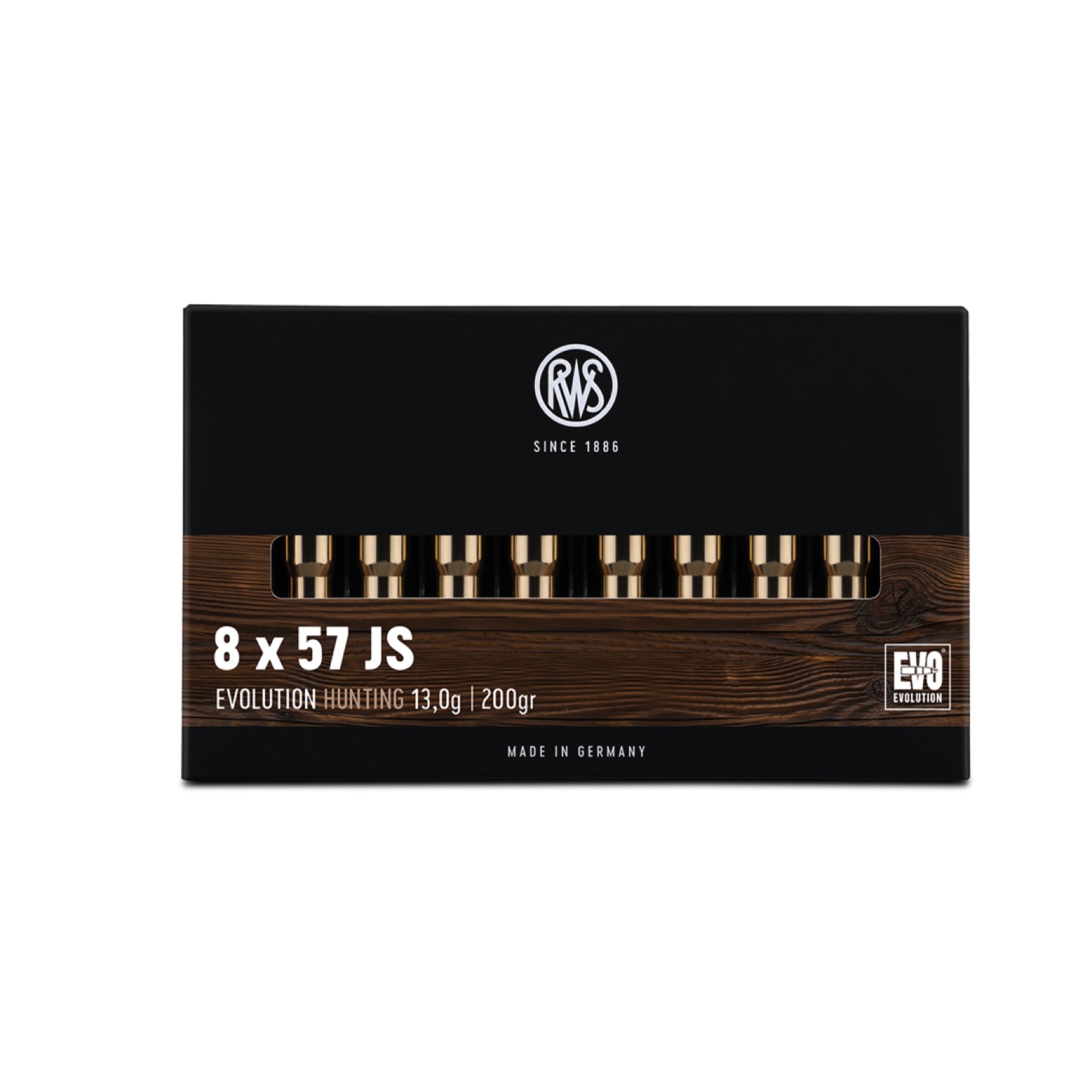 Karabinski metak RWS 8X57 JS EVO 13,0g/200gr – RWS