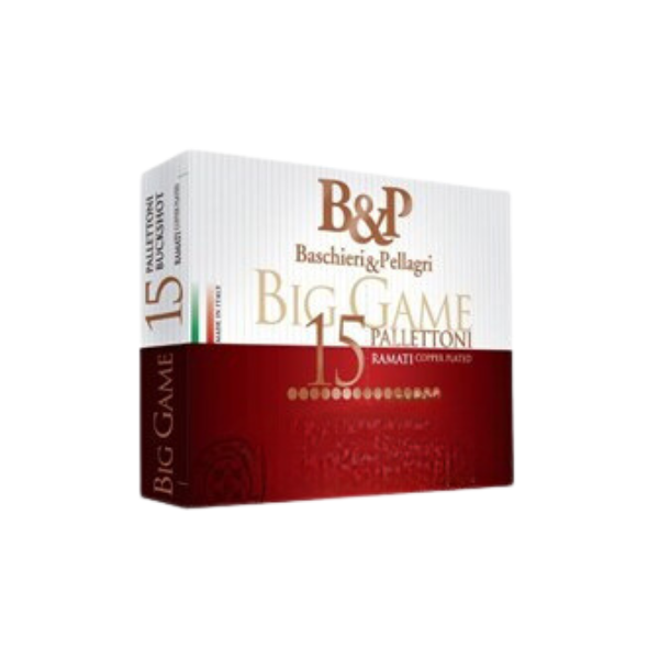 Lovački metak B&P Big Game Pallettoni (15P) cal 12/70 11/0-cu 56gr (8,6mm) – Baschieri & Pellagri
