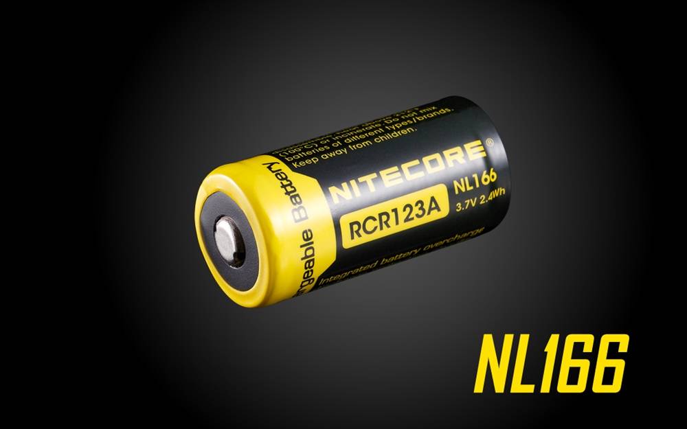 Nitecore RCR123A/NL166 – Nitecore