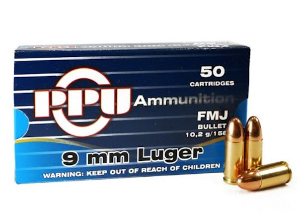 Pištoljski metak 9 mm D PPU Luger – PPU
