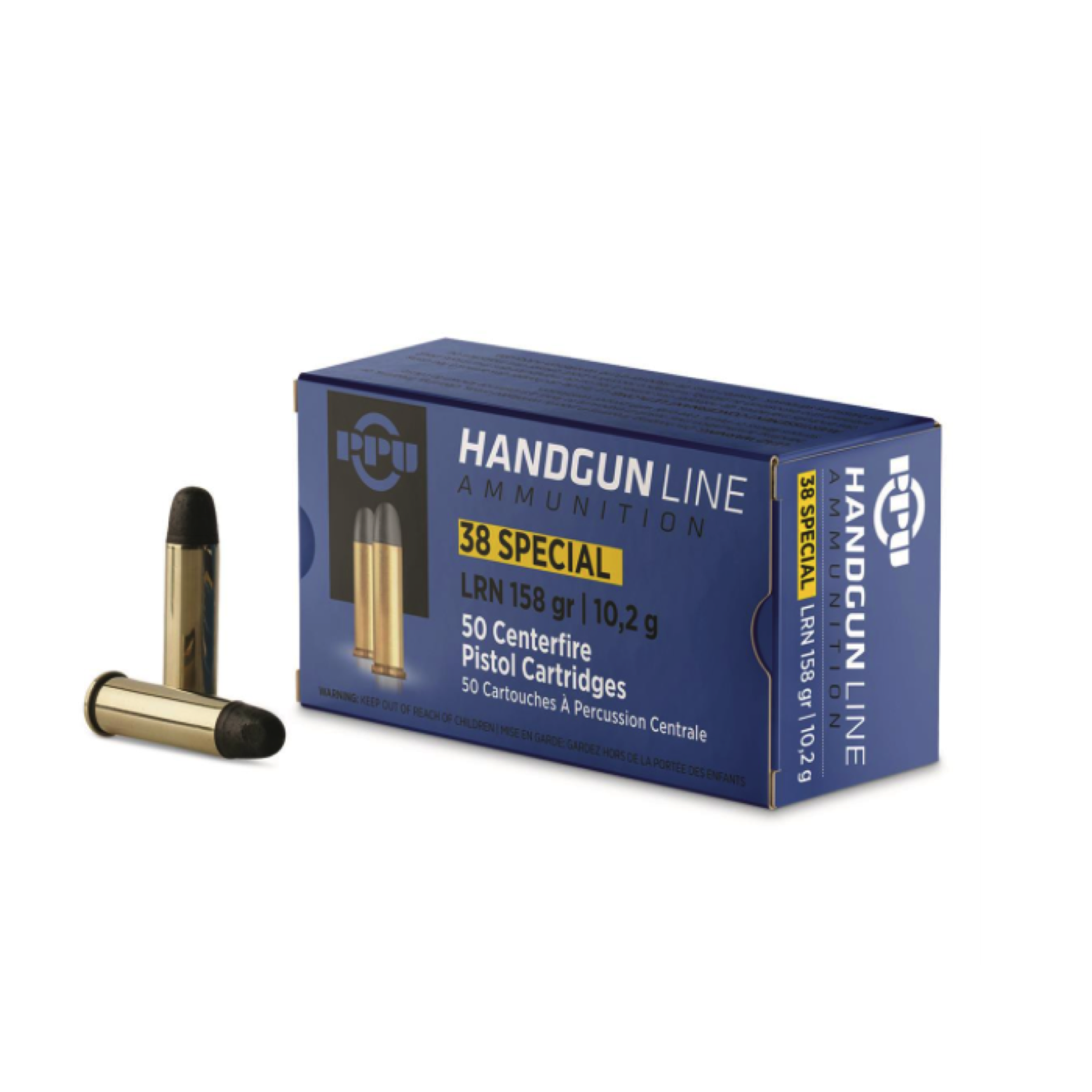 Revolverski metak 38 SPECIJAL PPU 10,2g/158gr – PPU