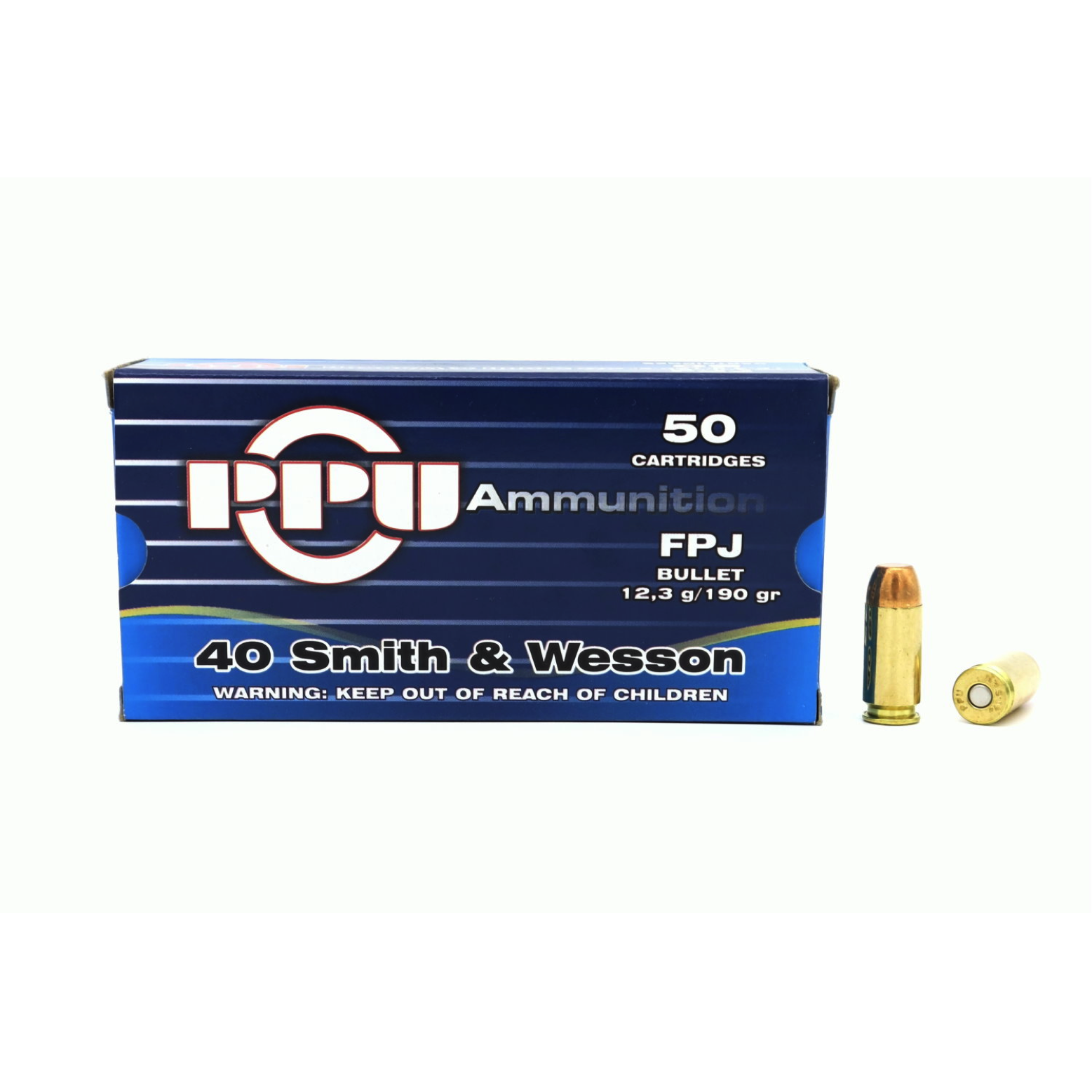 Pištoljski metak 40SW PPU 12,3gr/197gr – PPU