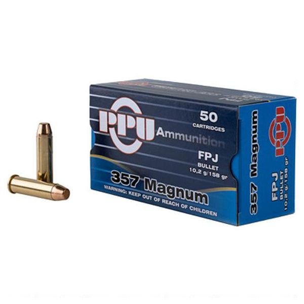 Revolverski metak 357 Magnum PPU 10,2gr/158gr – PPU